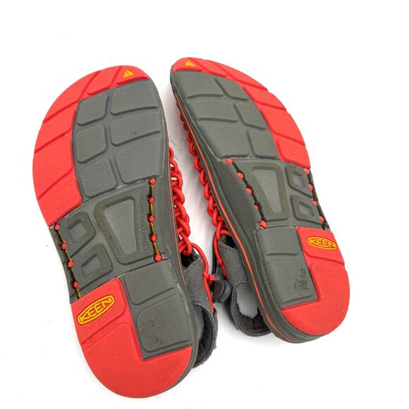 Keen Women's Uneek Pink Paracord Bungie Sandals Size 8 - Picture 6 of 7